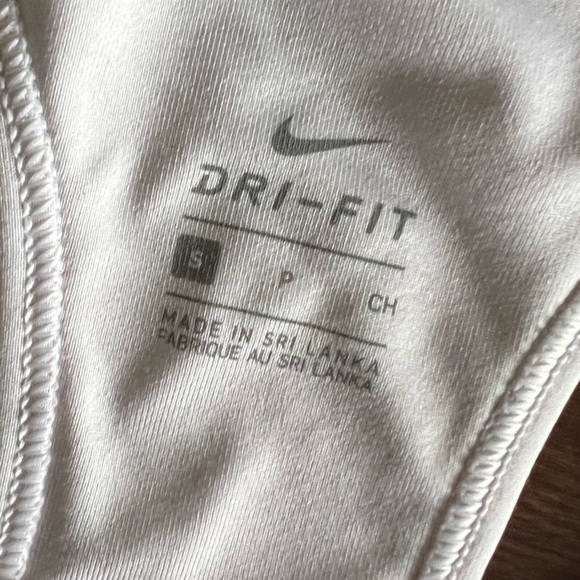 Nike White Dri Fit Sports Bra Size S - Picture 2 of 3